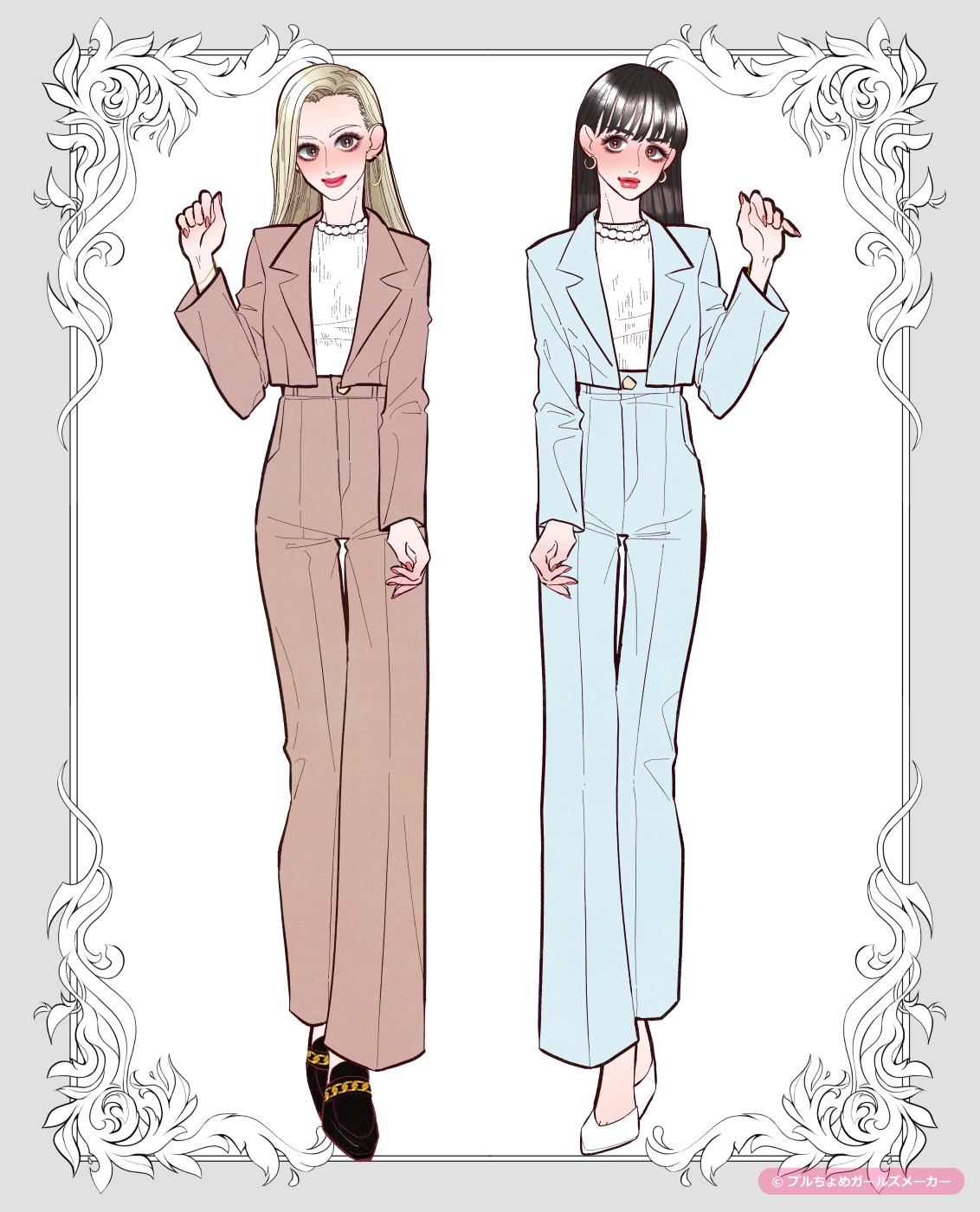 ガールズメーカーで作られた女の子8