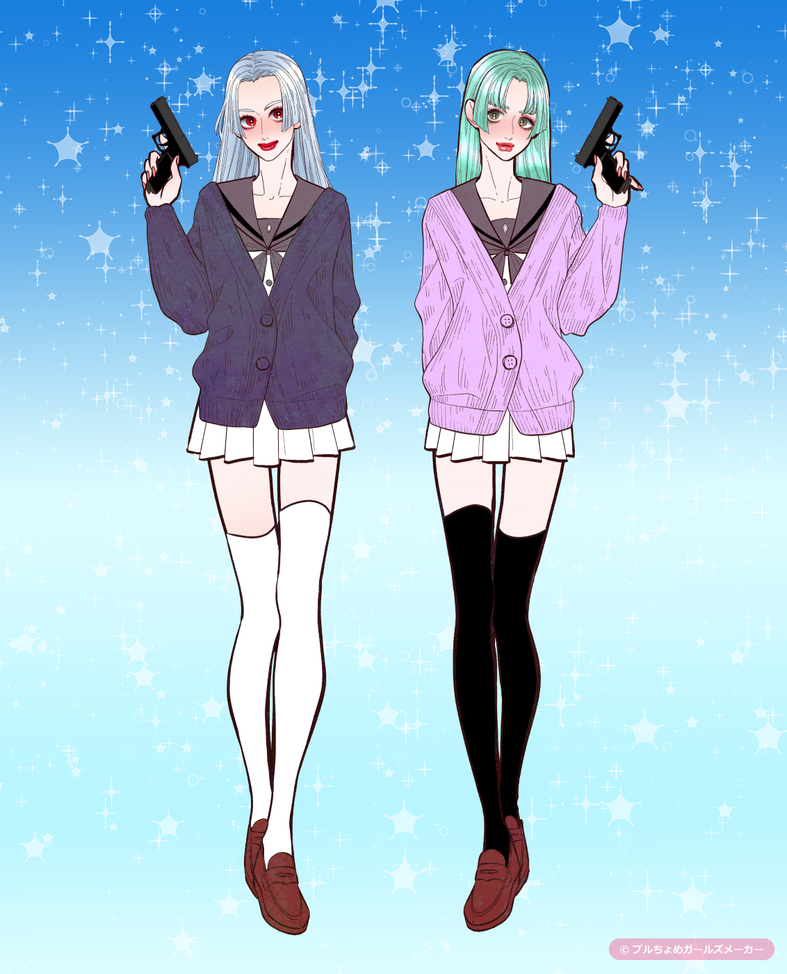 ガールズメーカーで作られた女の子2