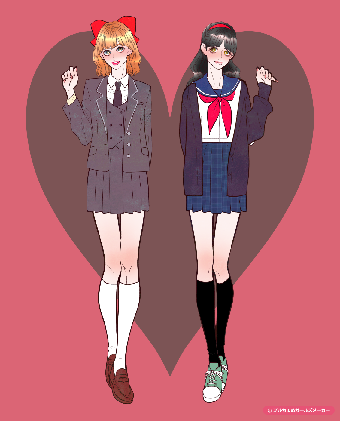 ガールズメーカーで作られた女の子5