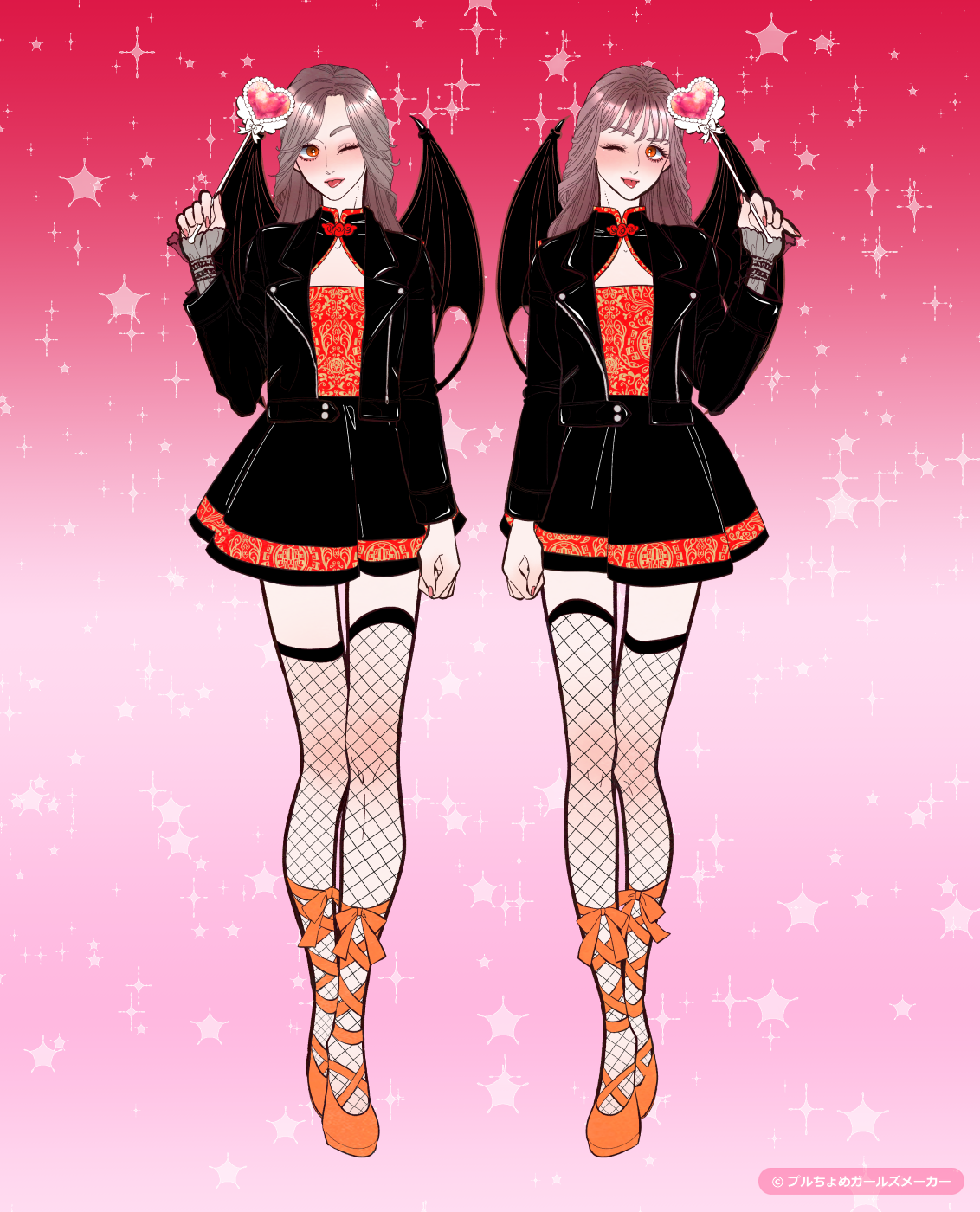 ガールズメーカーで作られた女の子4