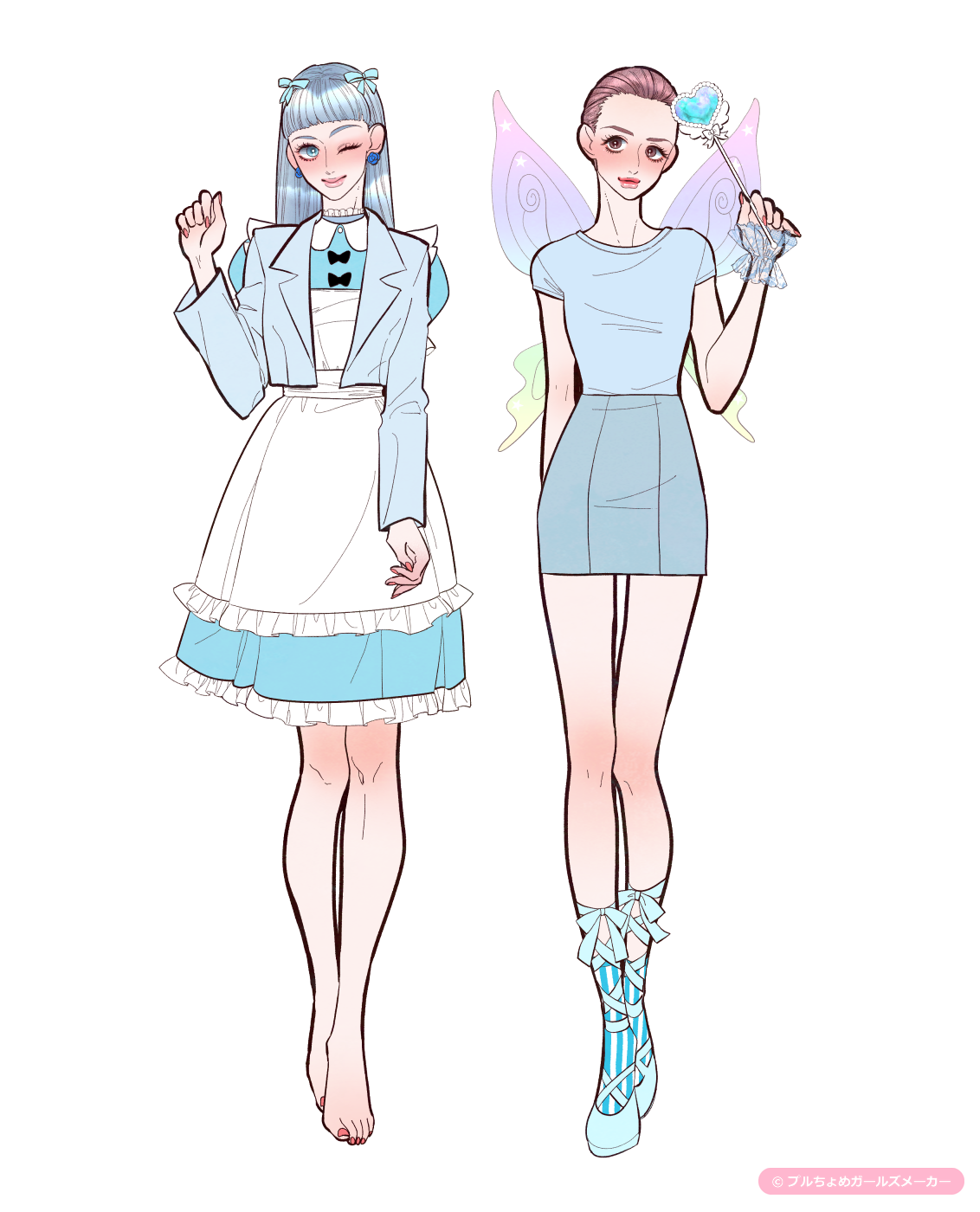 ガールズメーカーで作られた女の子6