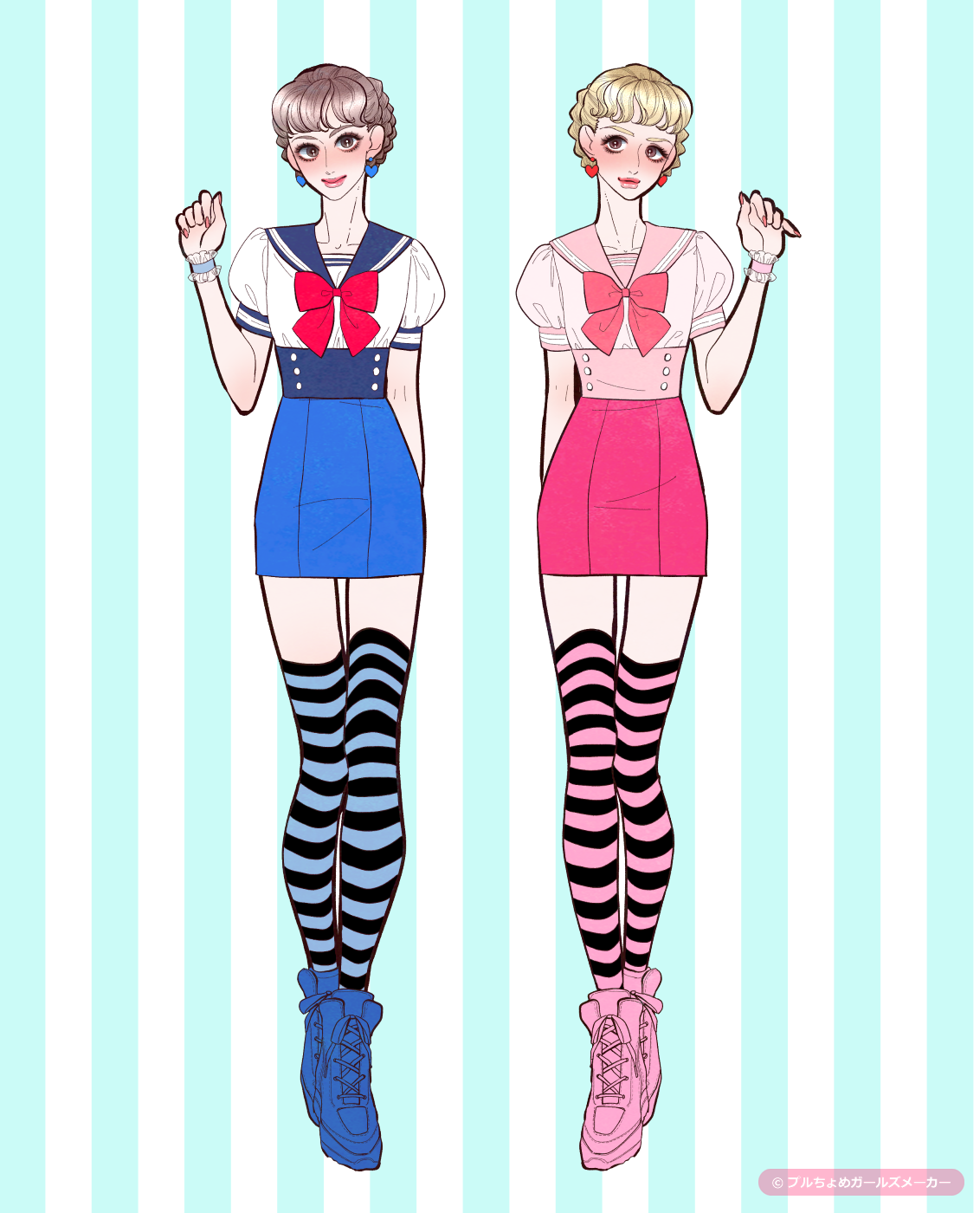 ガールズメーカーで作られた女の子2