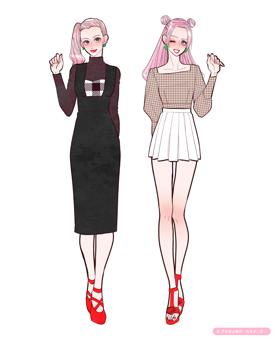 ガールズメーカーで作られた女の子3