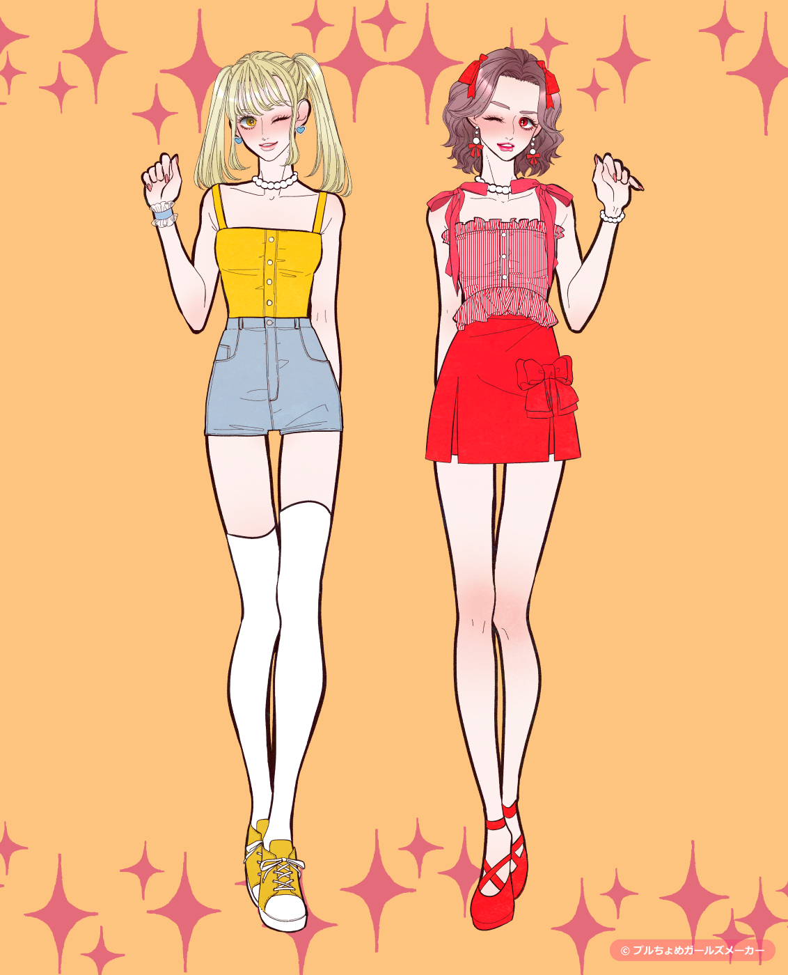 ガールズメーカーで作られた女の子2