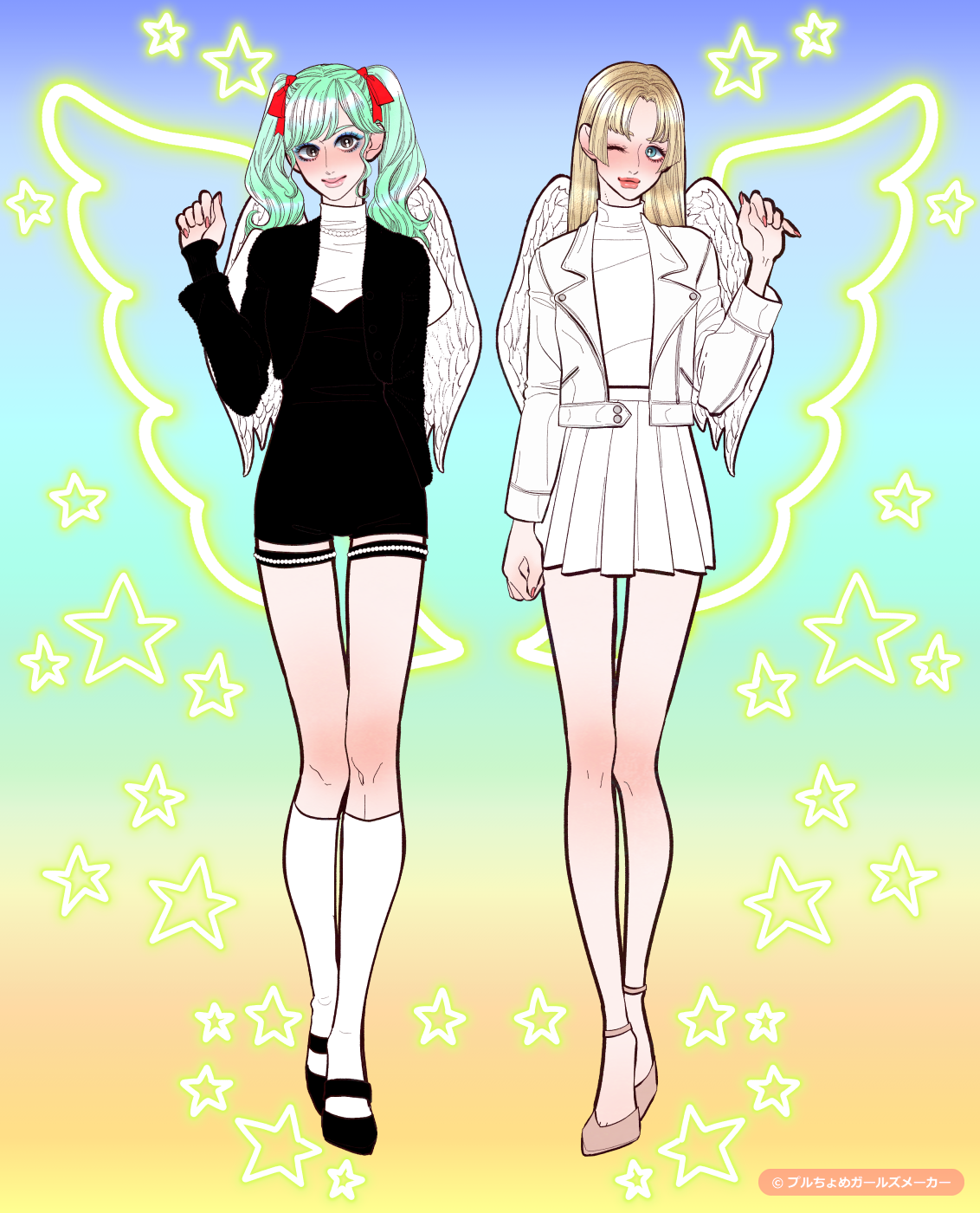 ガールズメーカーで作られた女の子6