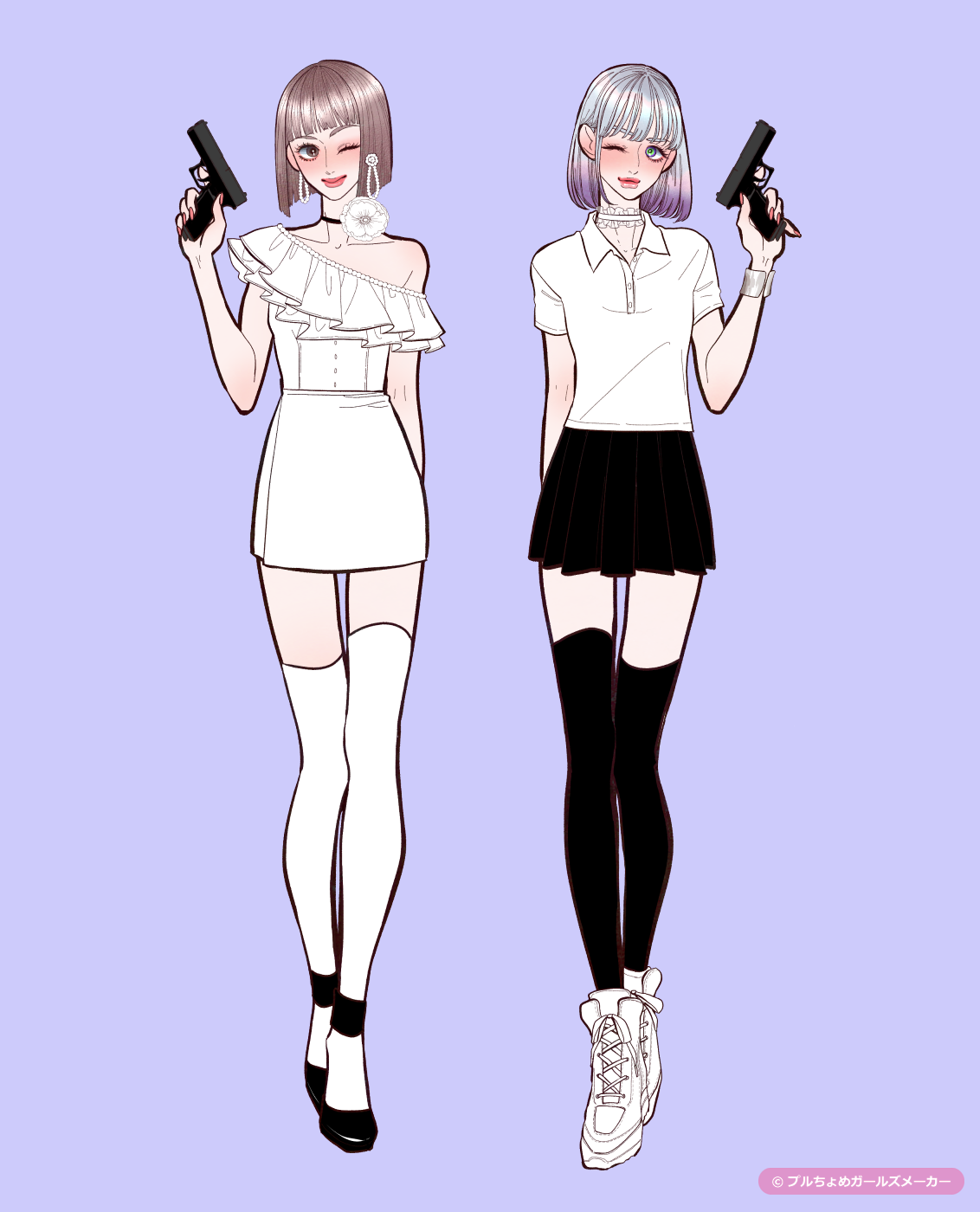 ガールズメーカーで作られた女の子2