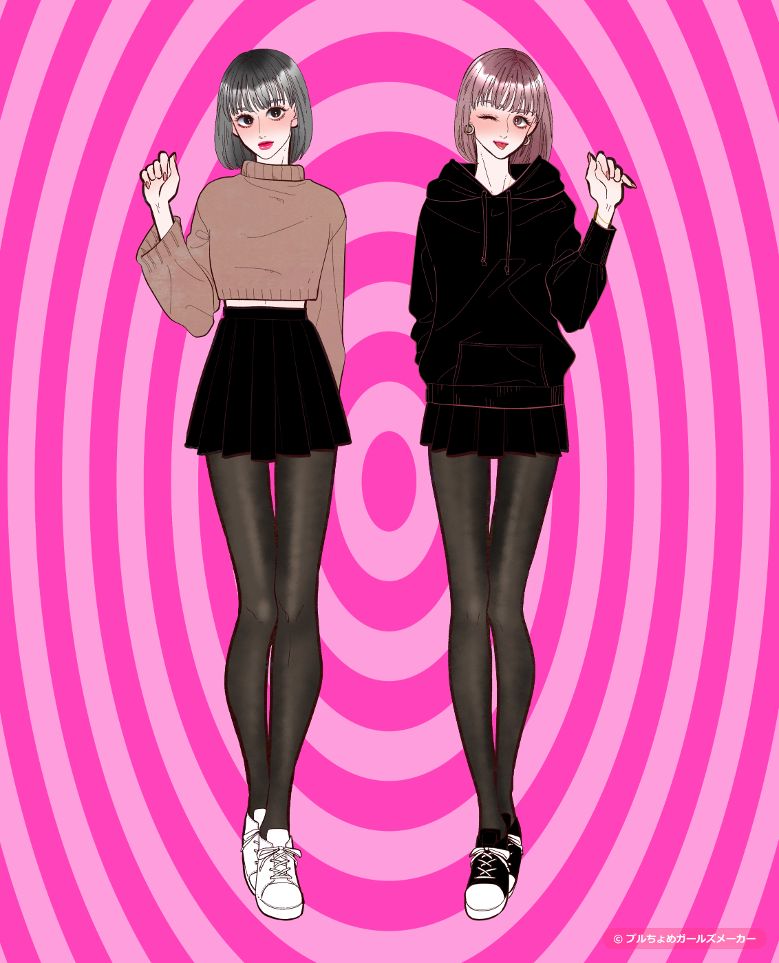 ガールズメーカーで作られた女の子2