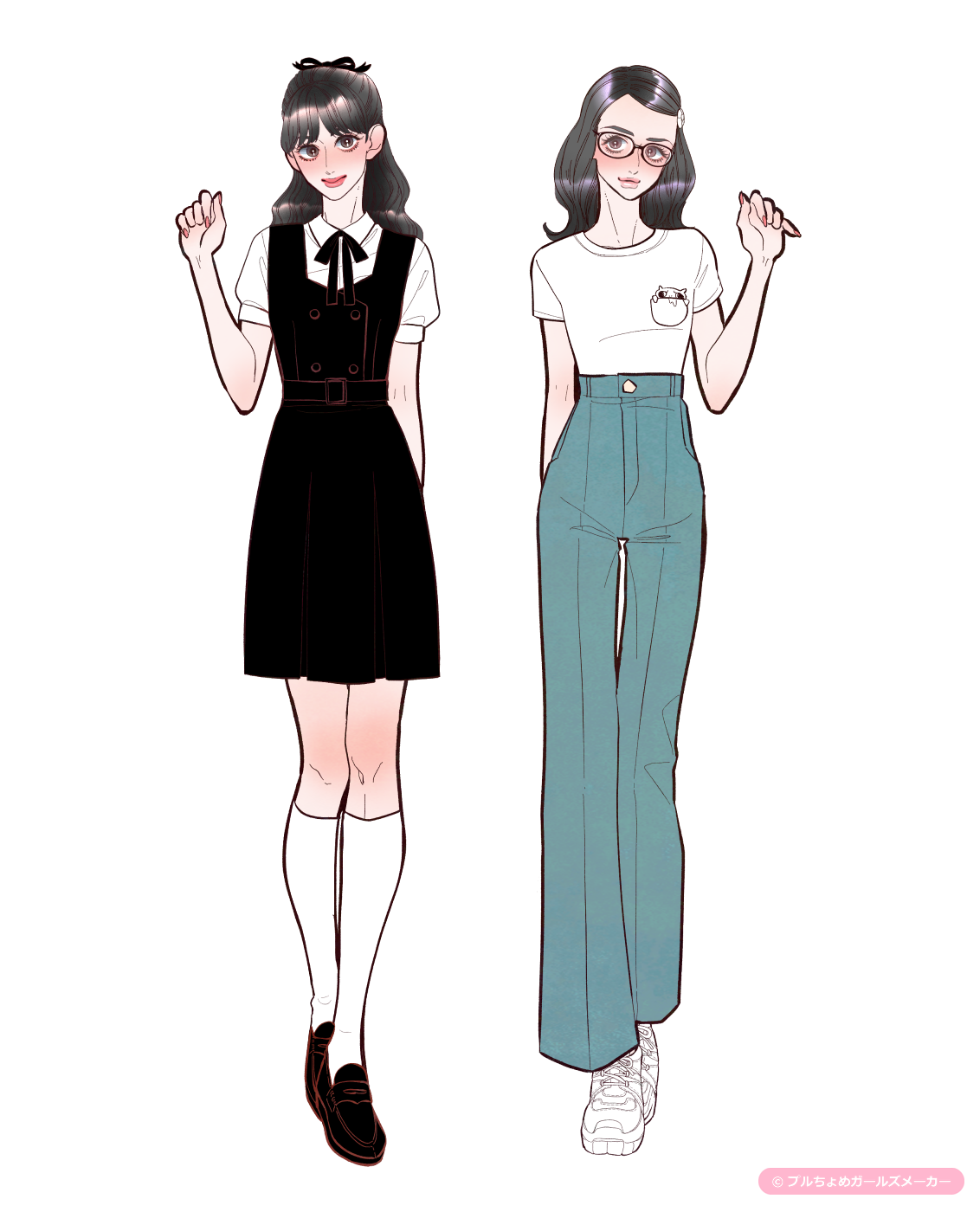 ガールズメーカーで作られた女の子5