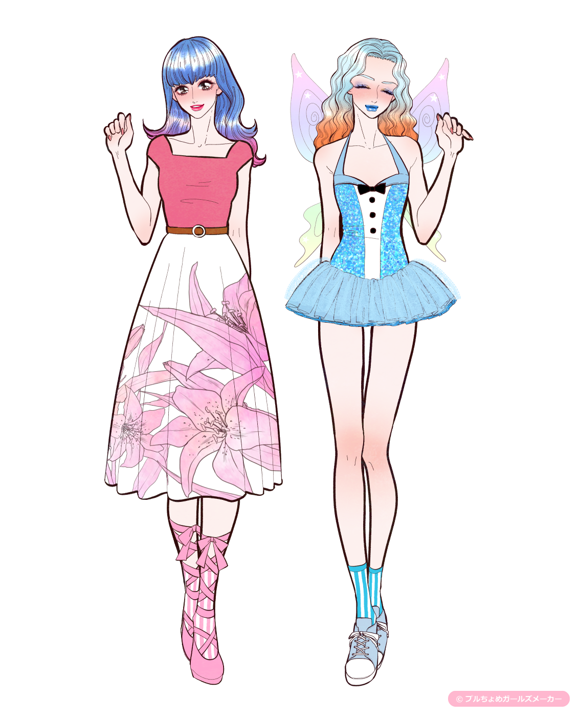 ガールズメーカーで作られた女の子24