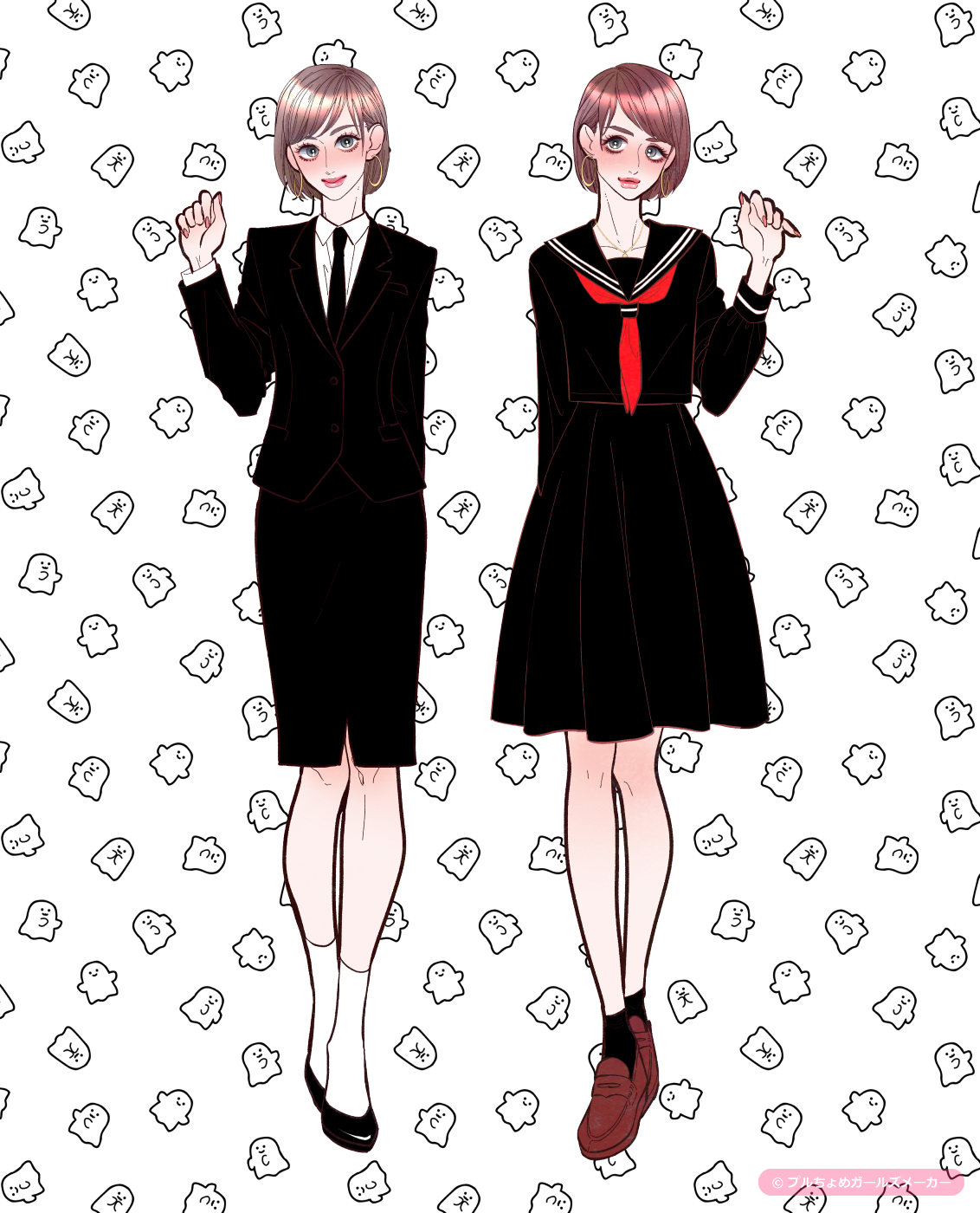 ガールズメーカーで作られた女の子1