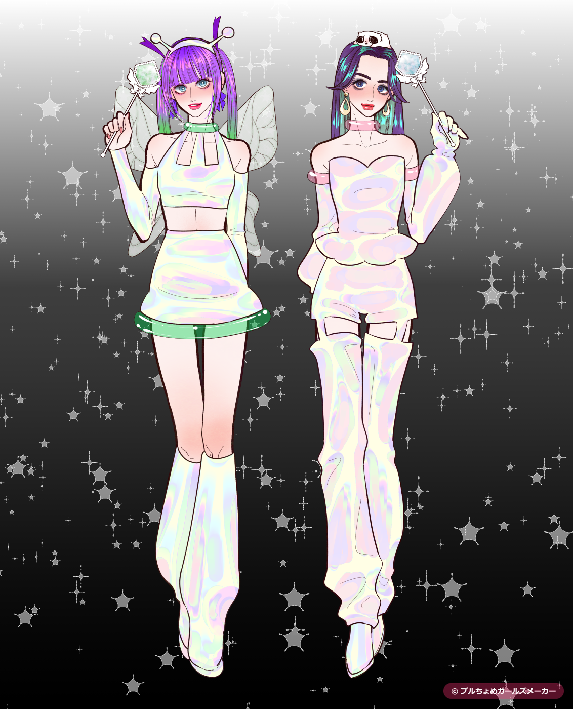 ガールズメーカーで作られた女の子4