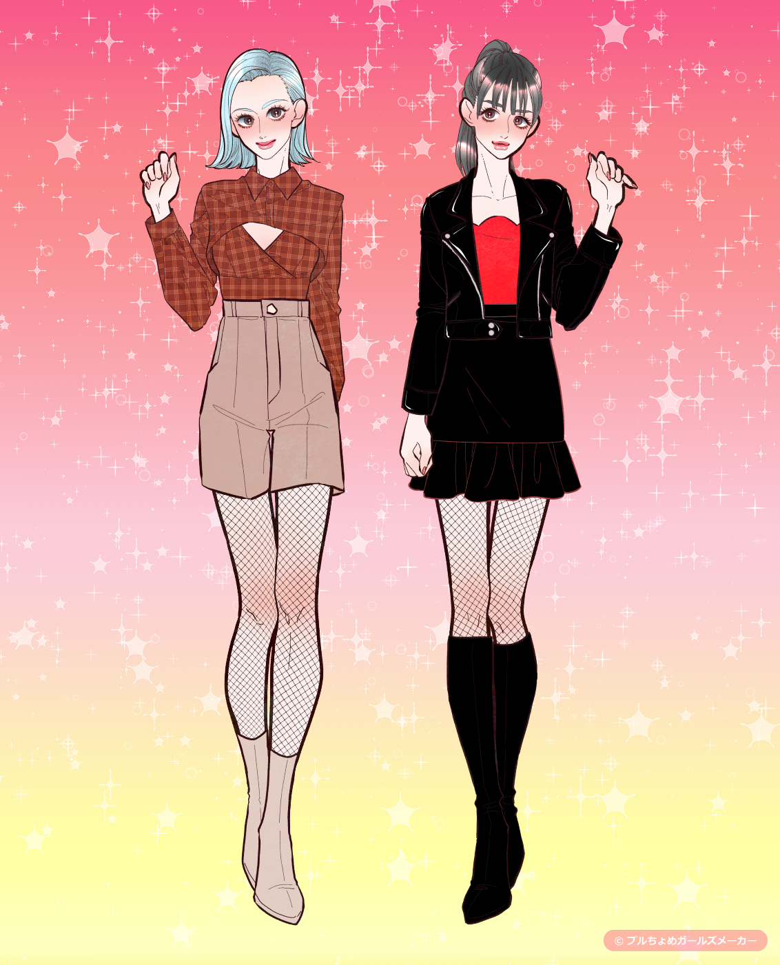 ガールズメーカーで作られた女の子2