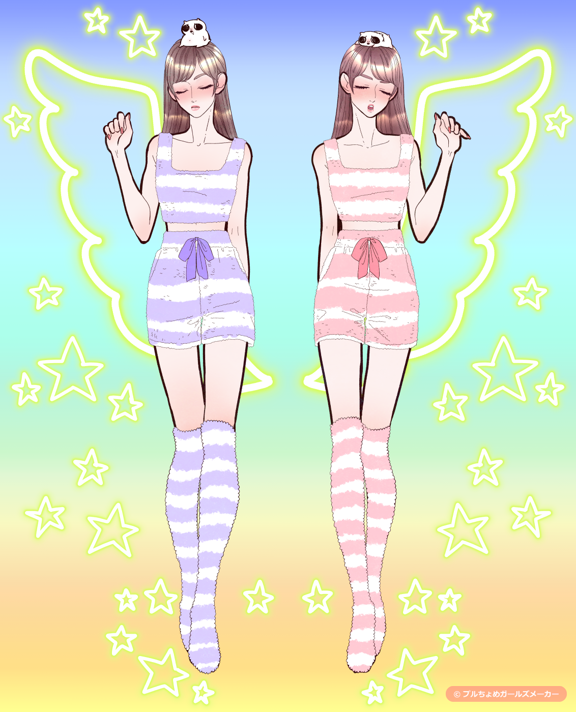 ガールズメーカーで作られた女の子4