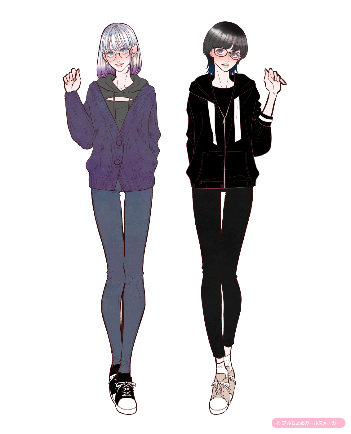 ガールズメーカーで作られた女の子2