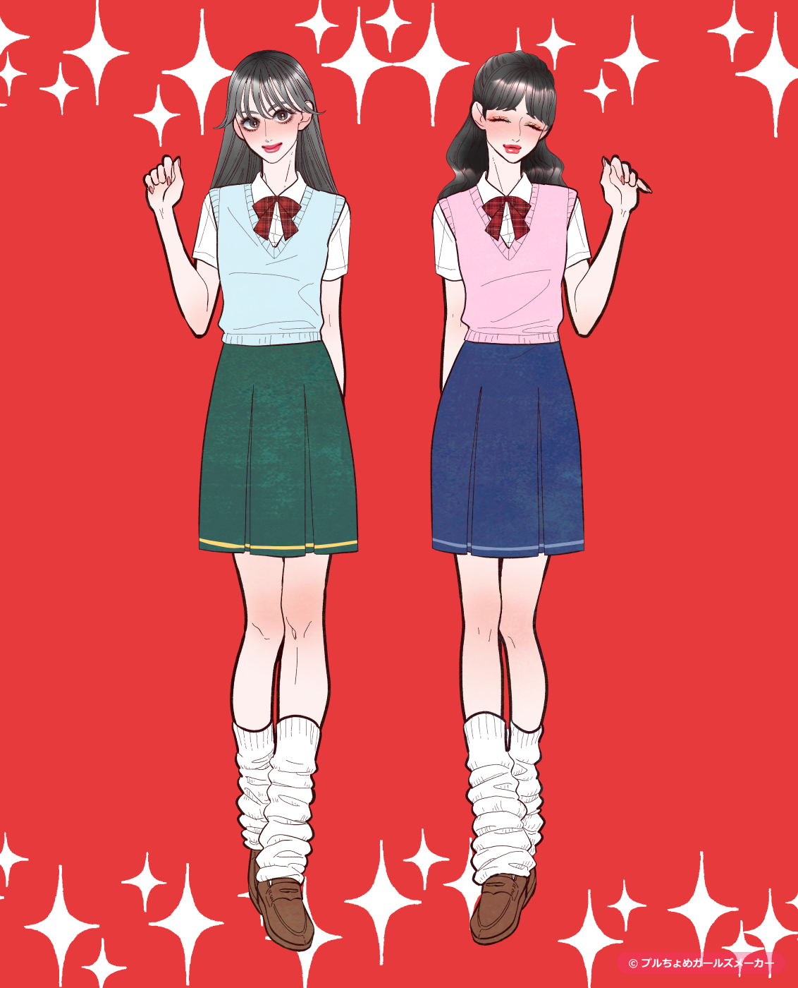 ガールズメーカーで作られた女の子2
