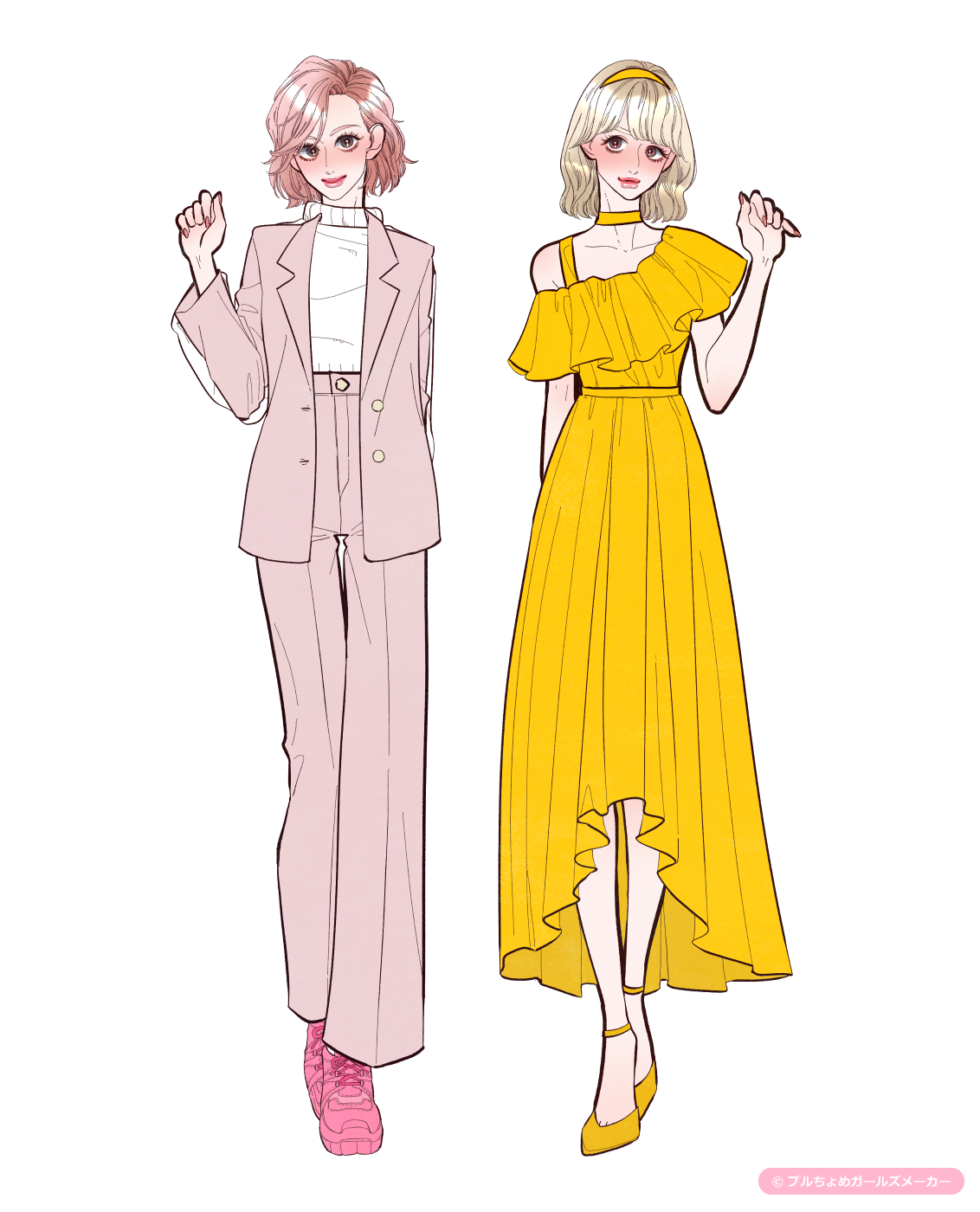 ガールズメーカーで作られた女の子2