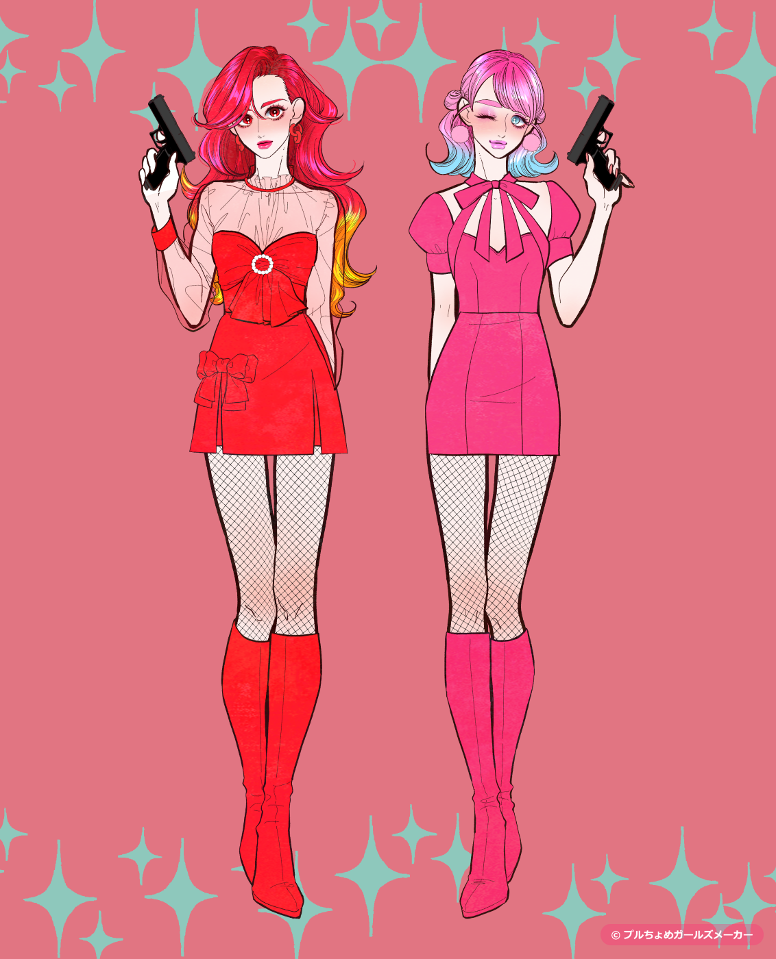 ガールズメーカーで作られた女の子22