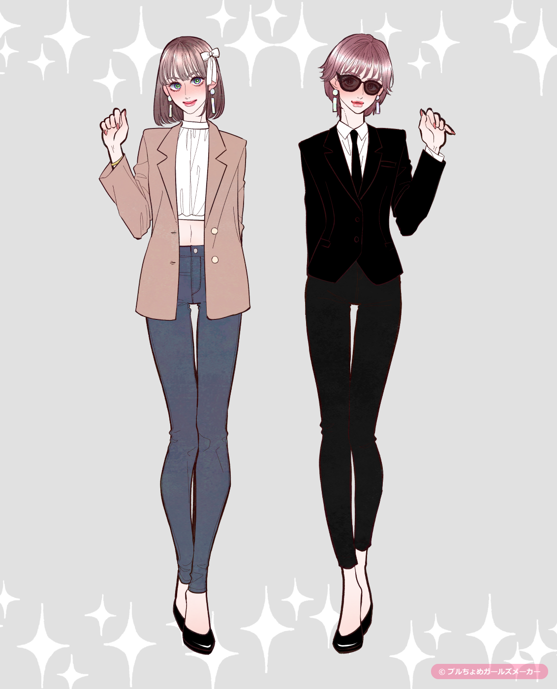 ガールズメーカーで作られた女の子4