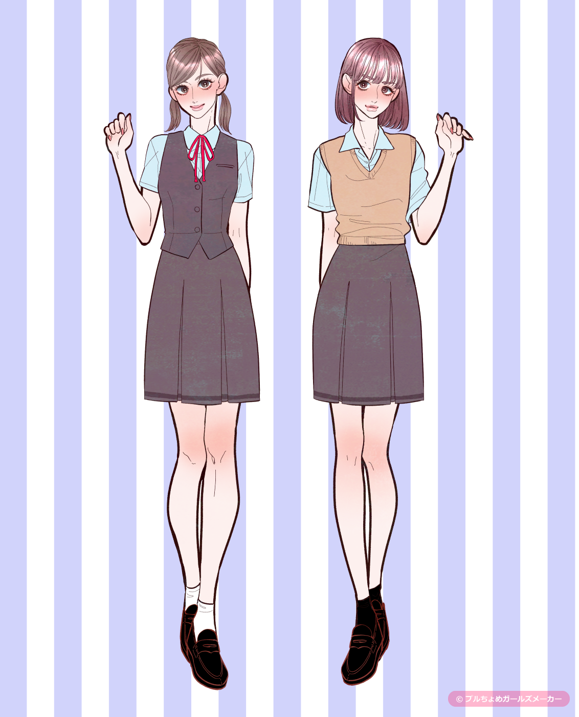 ガールズメーカーで作られた女の子8