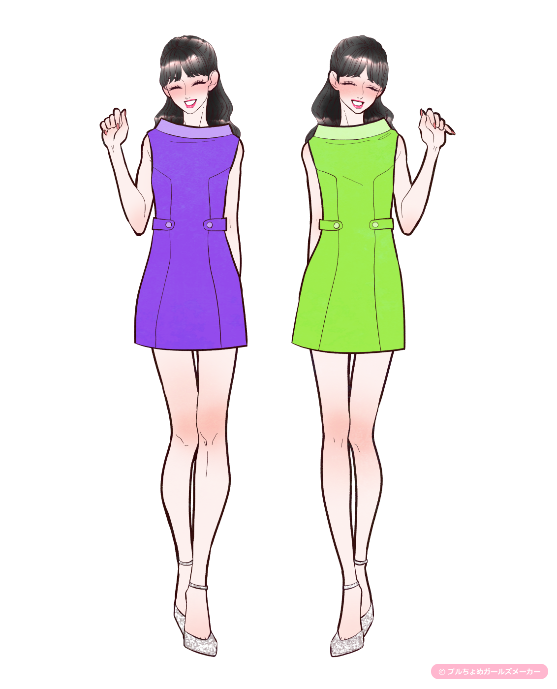 ガールズメーカーで作られた女の子5