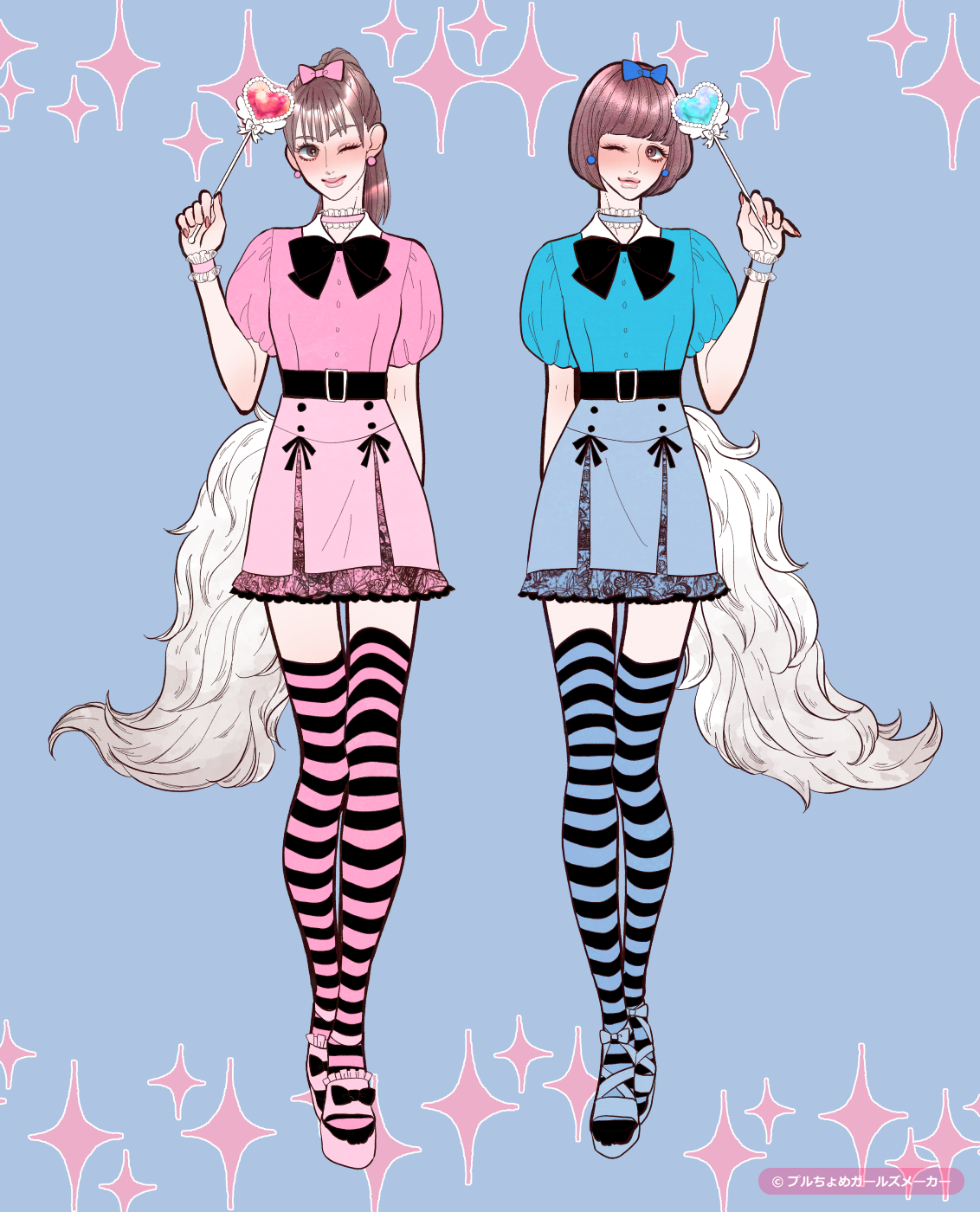 ガールズメーカーで作られた女の子2