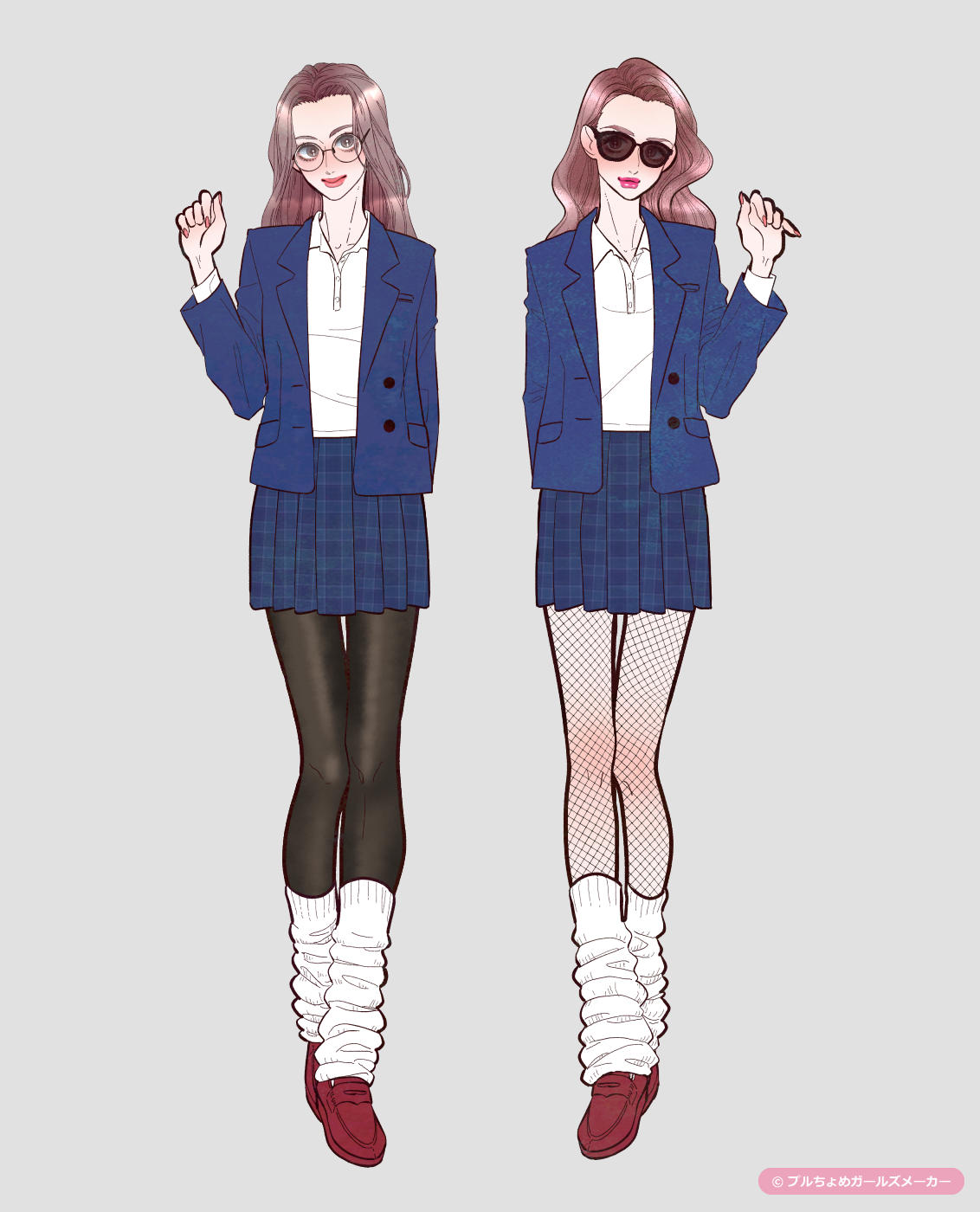ガールズメーカーで作られた女の子1