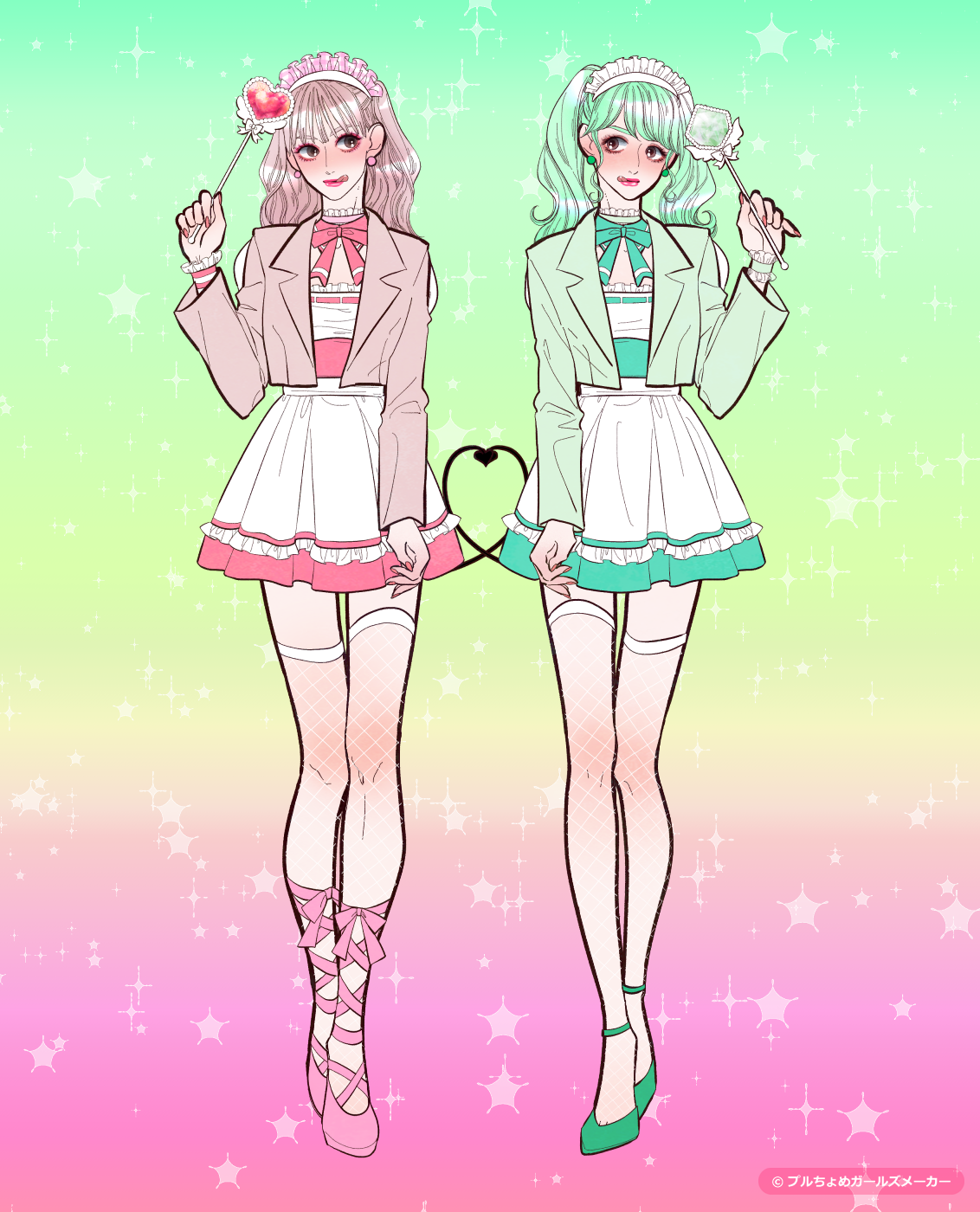 ガールズメーカーで作られた女の子2