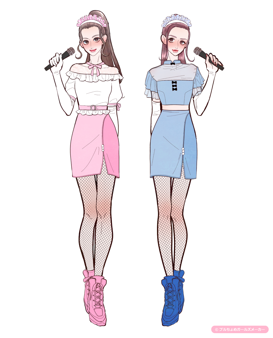 ガールズメーカーで作られた女の子3