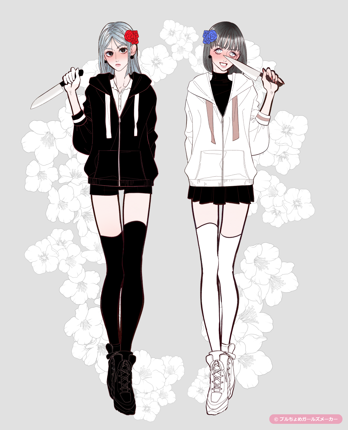 ガールズメーカーで作られた女の子1