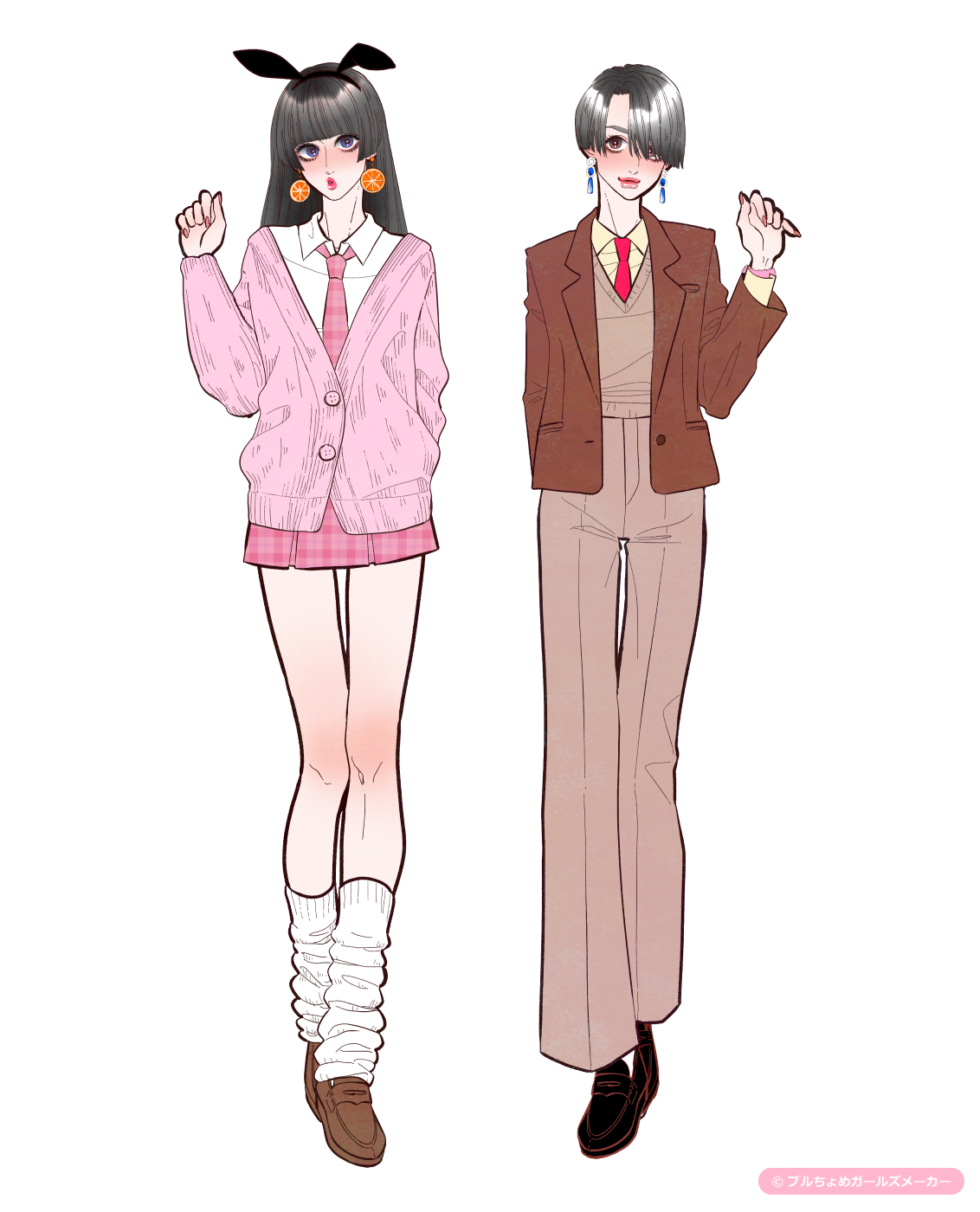 ガールズメーカーで作られた女の子3