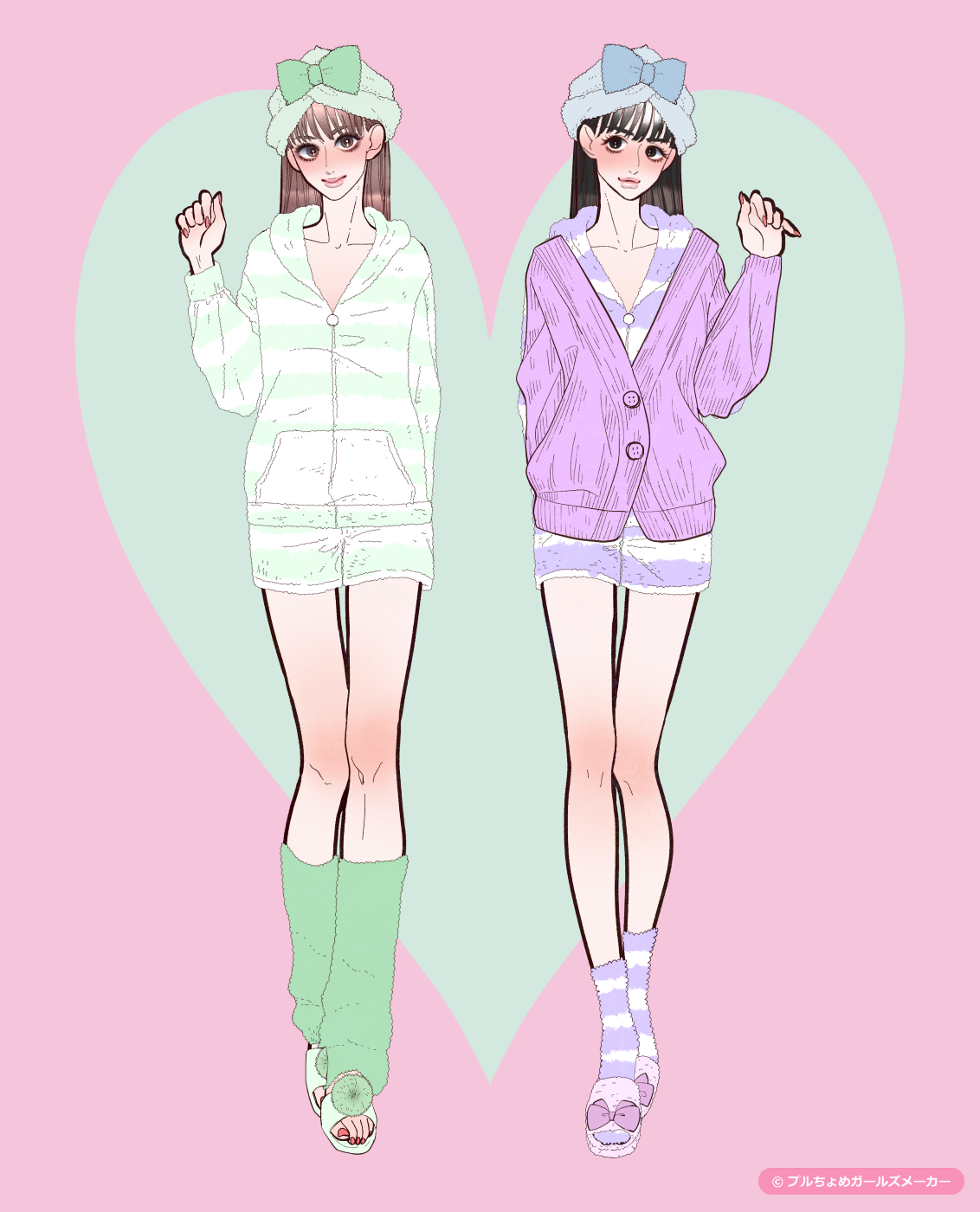 ガールズメーカーで作られた女の子1