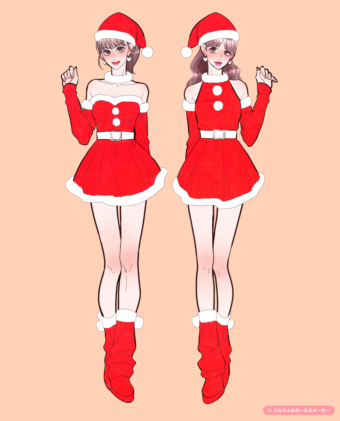 ガールズメーカーで作られた女の子1