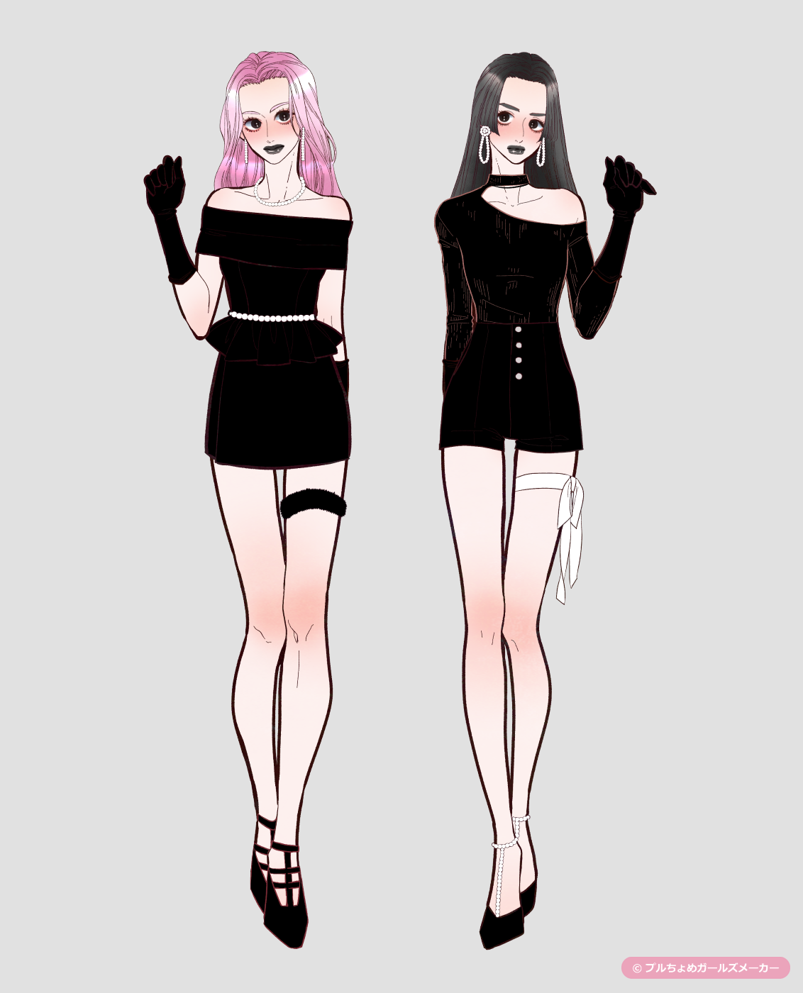 ガールズメーカーで作られた女の子2