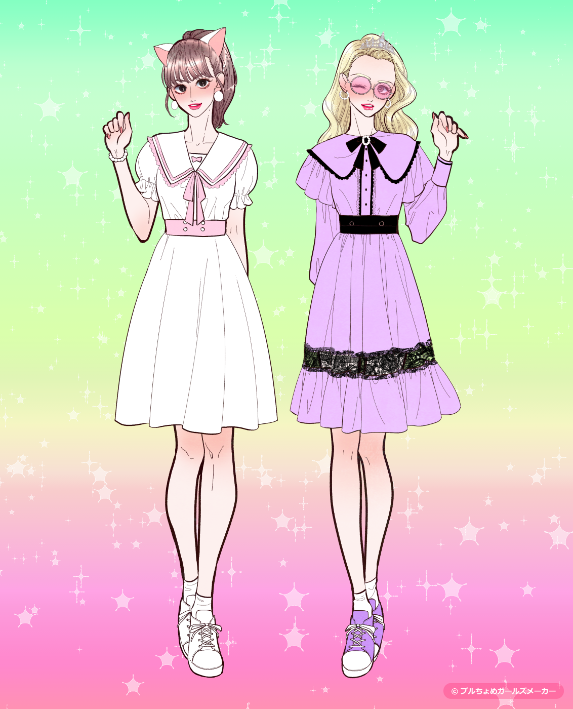 ガールズメーカーで作られた女の子3