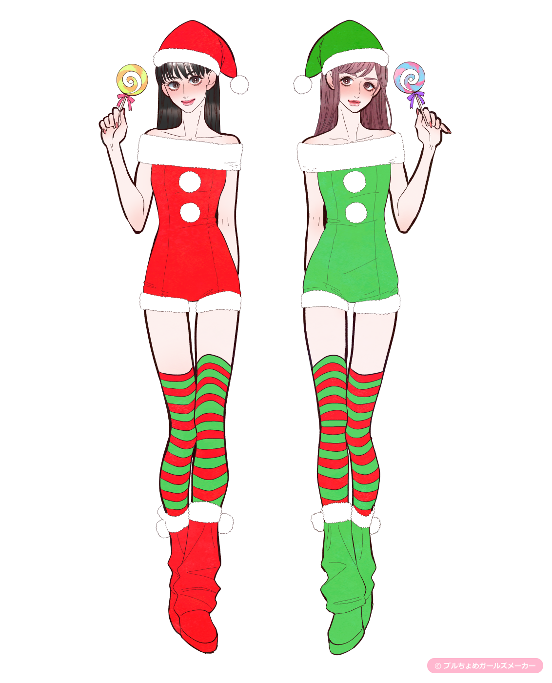 ガールズメーカーで作られた女の子4