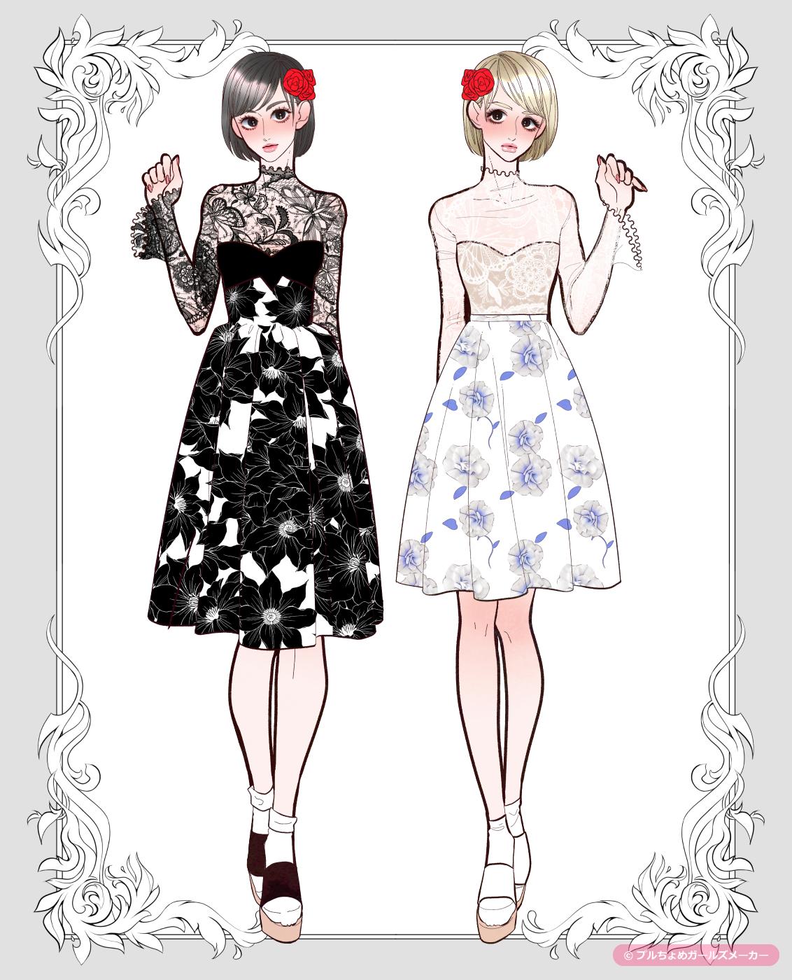 ガールズメーカーで作られた女の子2