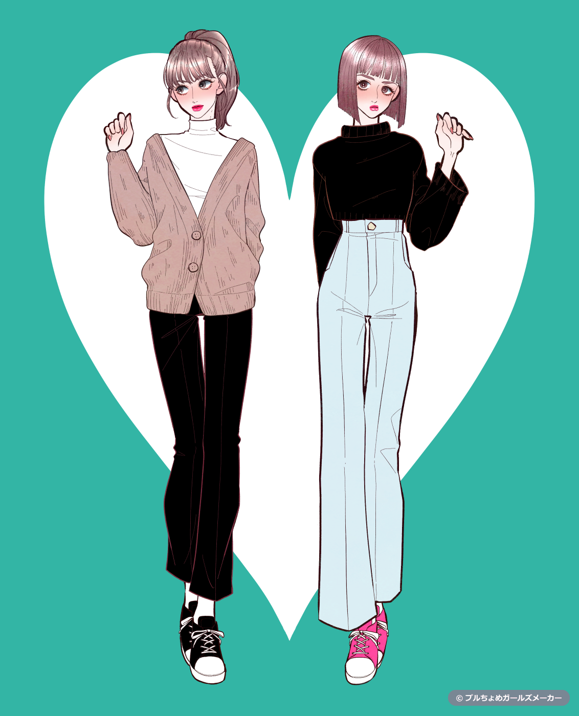 ガールズメーカーで作られた女の子4