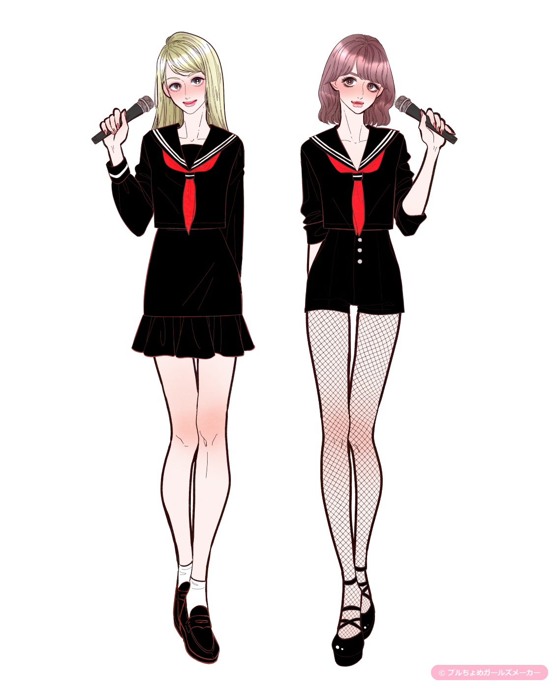 ガールズメーカーで作られた女の子21