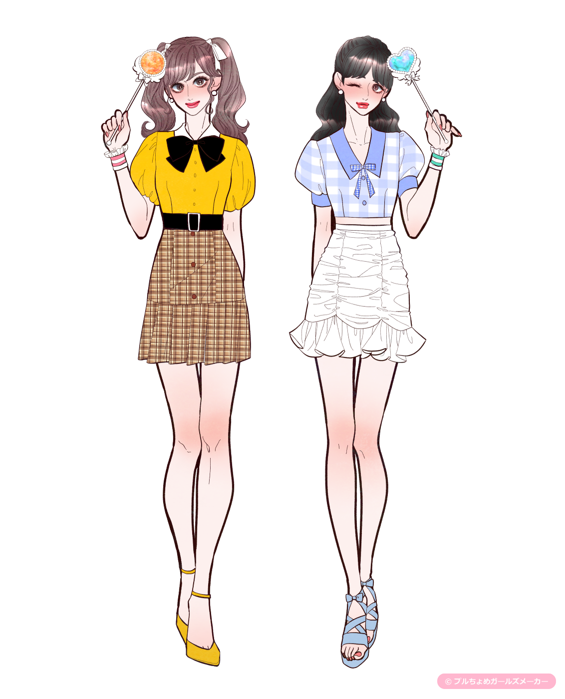 ガールズメーカーで作られた女の子2