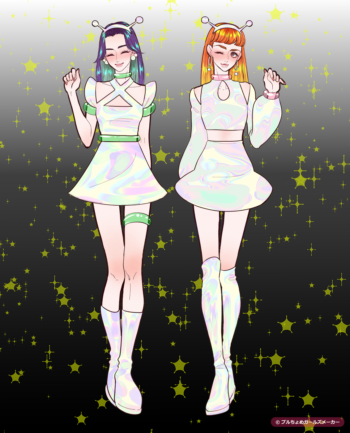 ガールズメーカーで作られた女の子13