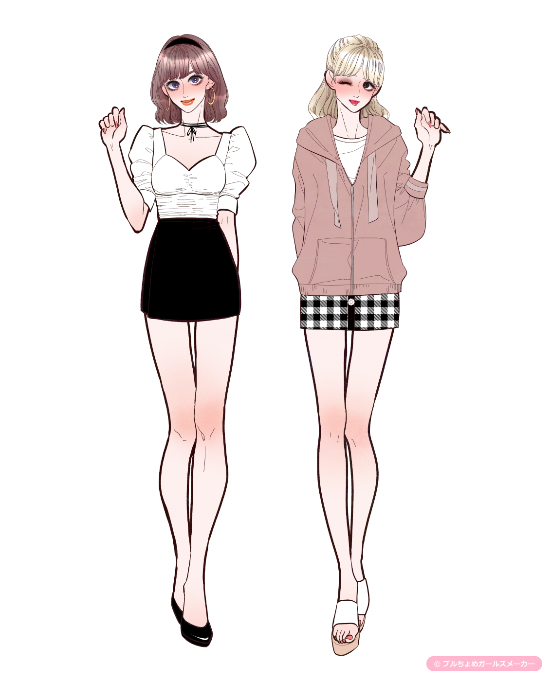ガールズメーカーで作られた女の子4