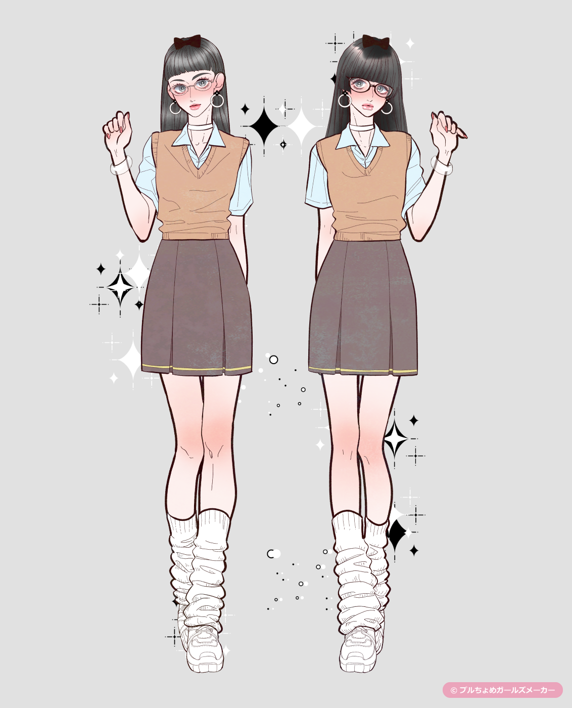 ガールズメーカーで作られた女の子4