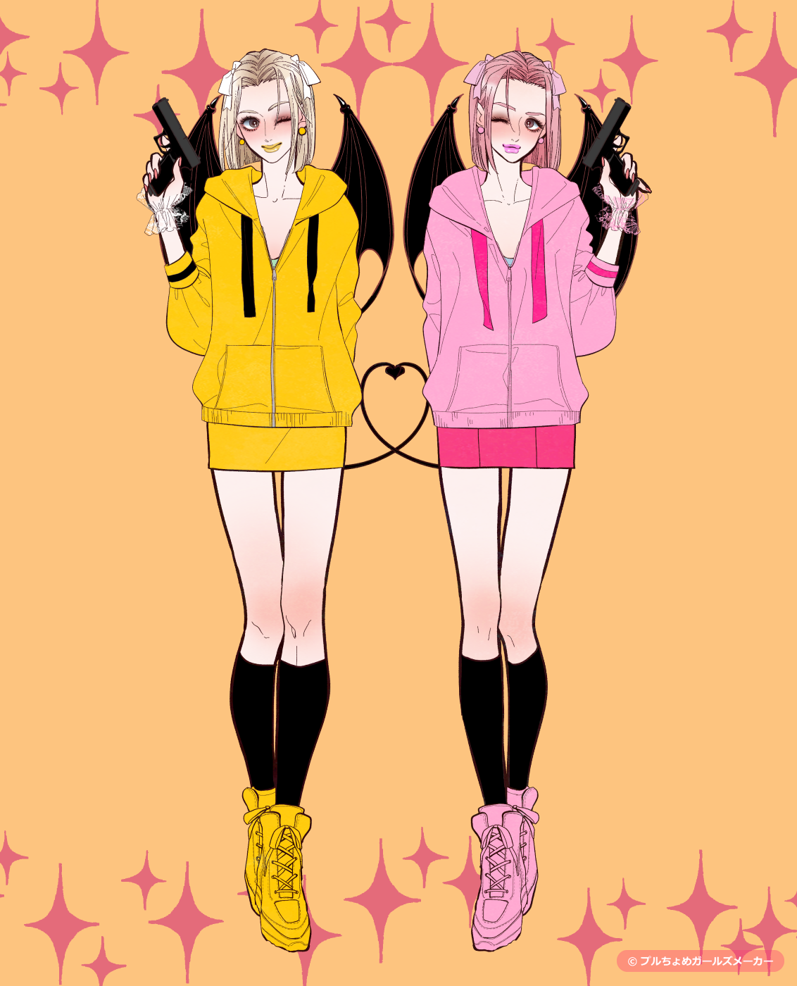 ガールズメーカーで作られた女の子1