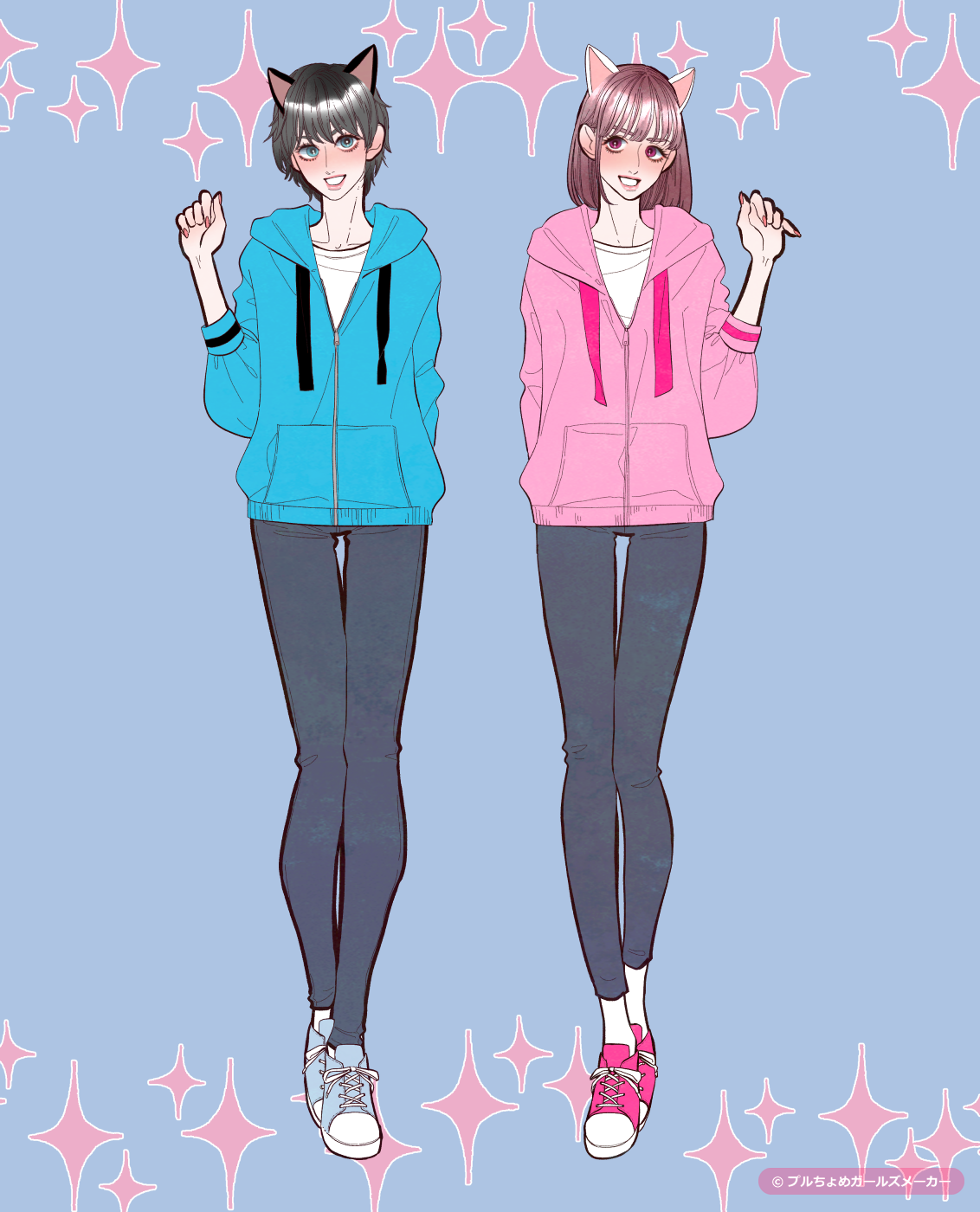 ガールズメーカーで作られた女の子3