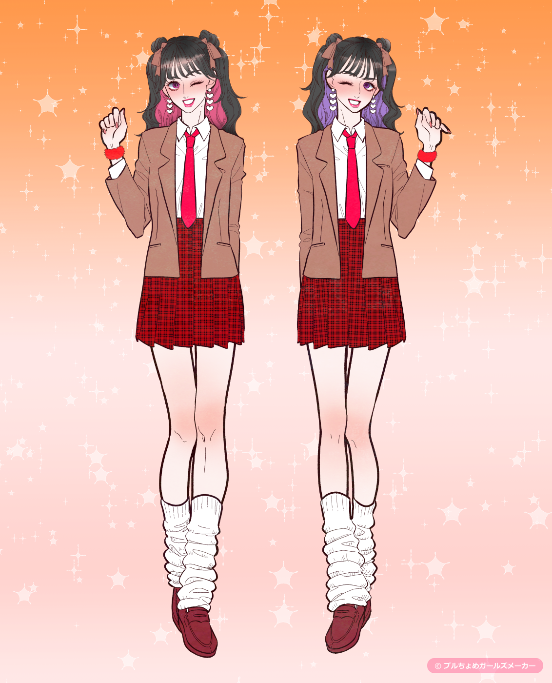 ガールズメーカーで作られた女の子3