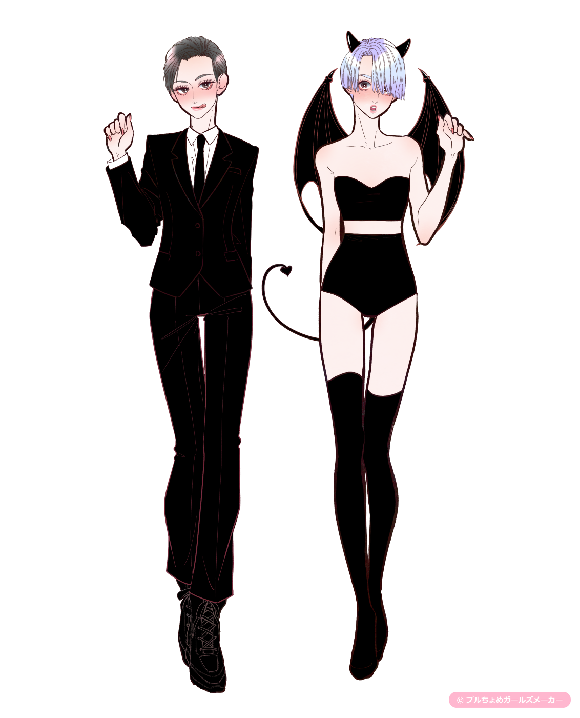 ガールズメーカーで作られた女の子2