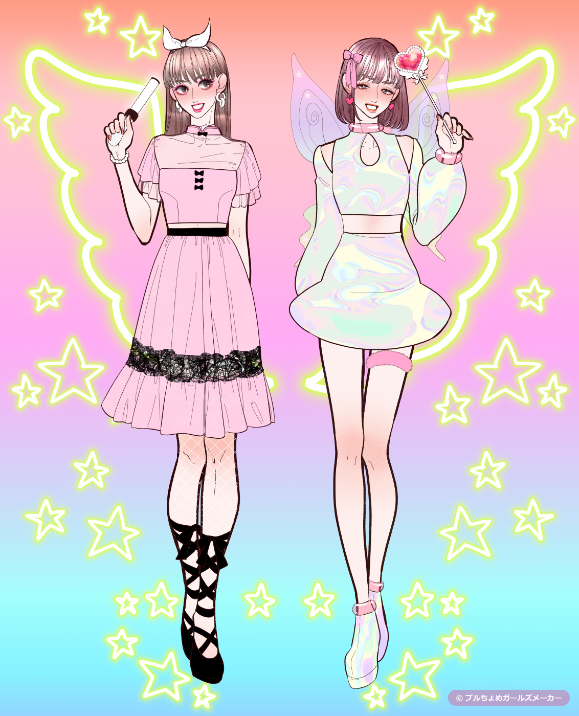 ガールズメーカーで作られた女の子2