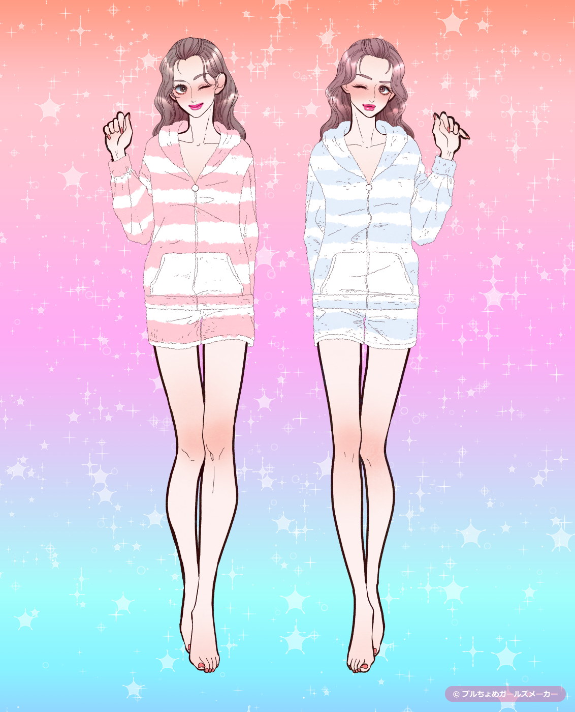 ガールズメーカーで作られた女の子4