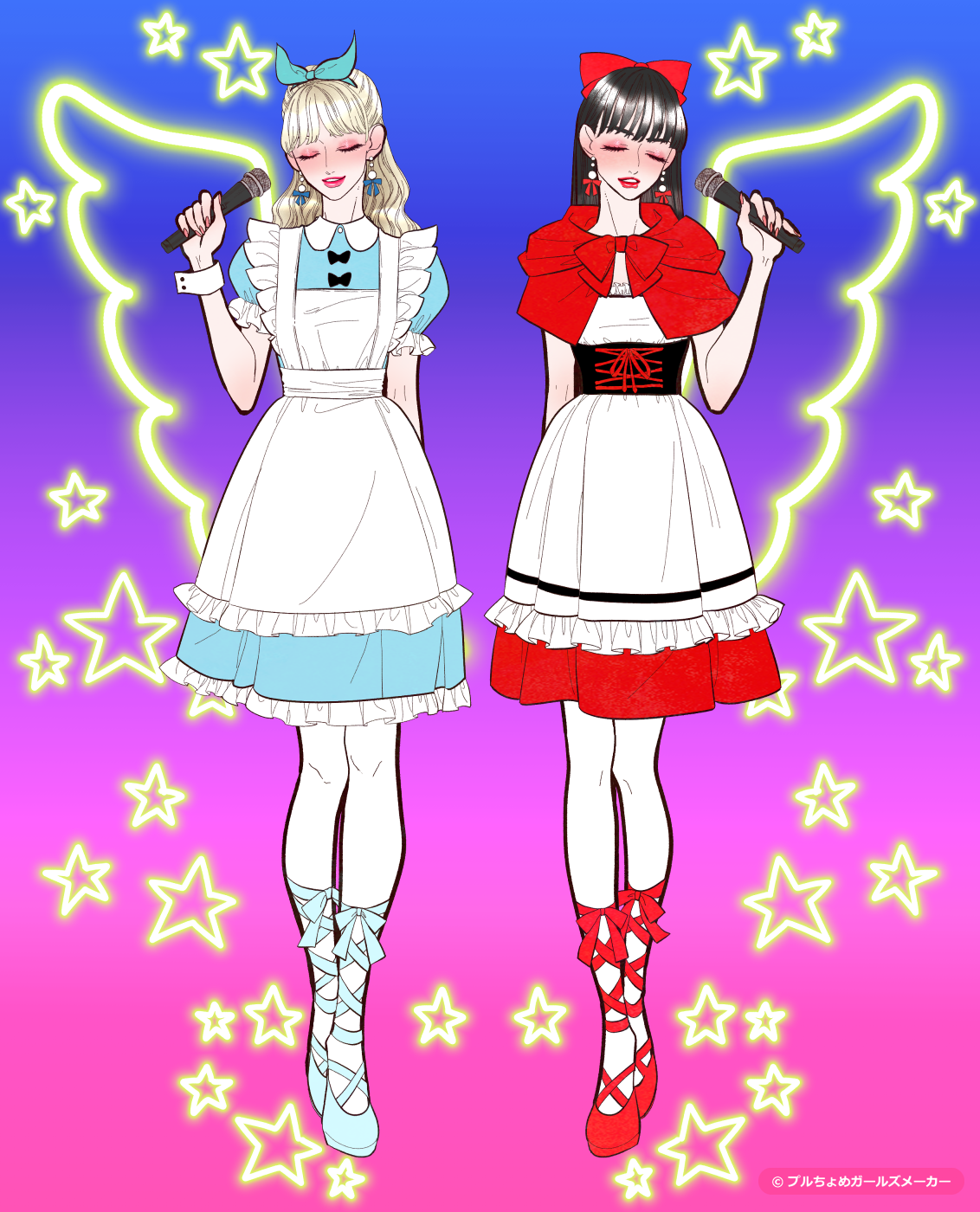 ガールズメーカーで作られた女の子4