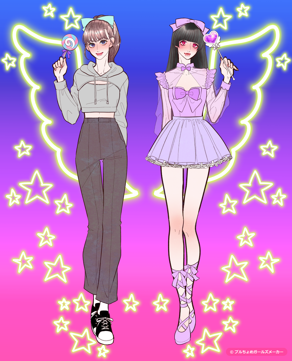 ガールズメーカーで作られた女の子3